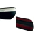 BANDAS DE PARAGOLPE BORA 99/07 DELANTERA NEGRA C/VIRA PLATA