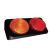 FAROS TRASERO DOBLE REDONDO AMBAR/ROJO AP-932