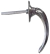 MANIJA EXTERIOR UNIVERSAL TIPO "L" SIN LLAVE
