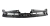 ALMAS DE PARAGOLPE JEEP COMPASS 17/21 REFUERZO SUPERIOR DE PARRILLA