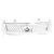 PARRILLAS FRONTIER 10/15 NP300 CROMADA