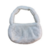 Bolsa pelinho branco P