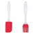 Kit Pincel E Espátula de Silicone Western 1894 Vermelho