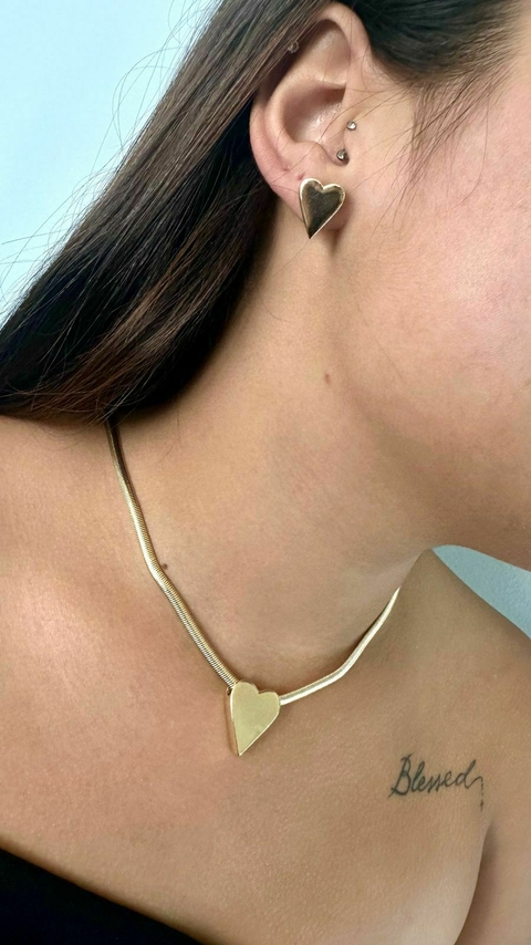 CONJUNTO CORAÇÃO NA SNAKER