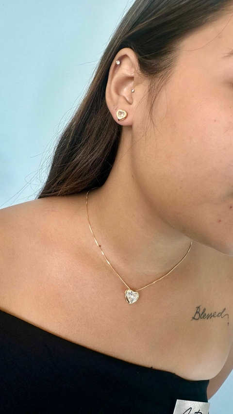 CONJUNTO CORAÇÃO CRAVAÇÃO INGLESA