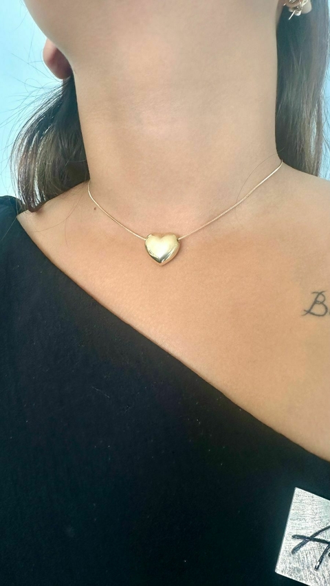 COLAR CORAÇÃO BAOLADO