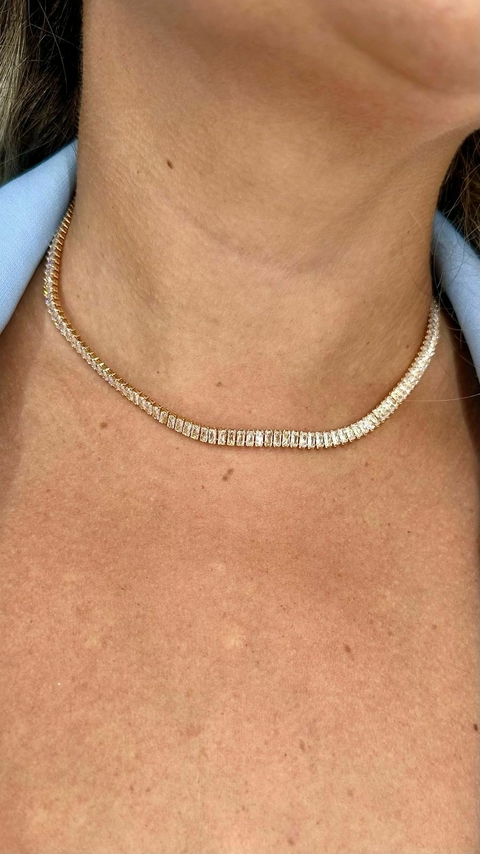 COLAR RIVIERA BAGUETE