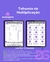 TABUADA DE MULTIPLICAÇÃO - comprar online