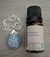 KIT COLAR FLOCO DE NEVE PRATA E OLEO ESSENCIAL DE LAVANDA - loja online
