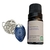 KIT COLAR MANDALA AZUL PRATA E OLEO ESSENCIAL DE LAVANDA - OHM Aroma&Terapia