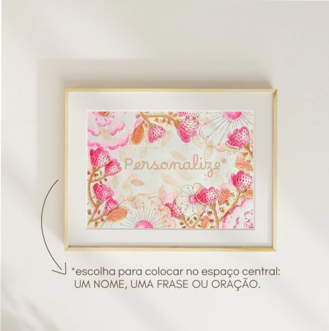 Dupla Cerejeira - 2 artes PERSONALIZE - comprar online