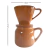 Kit Porta Coador e Jarra em Cerâmica Arte Tempo TERRACOTA - loja online