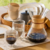 Passador de Café em Vidro com Colar de Madeira Oxford 800ml - comprar online