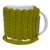 Kit Porta Copo E Capa P/ Caneca Crochê Fio Nº6 Verde Pistache - comprar online