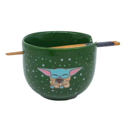 Bowl com Hashi Star Wars Baby Yoda 500 ml