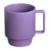 Caneca Tina Lilás Amizade Verdadeira 400ml - comprar online