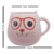 Caneca 3D Porcelana Gatinha Rosa 500ml na internet