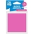 Bloco Adesivo Transparente Rosa Cis Stick 75x75mm c/50fls CIS