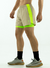 Short Running Beige-Verde Neon