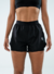 Short Con Calza Running Con Elástico Negro - comprar online