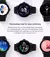 Smartwatch Peje ZW08 A Prova D'água Amoled Pulseira Extra - Preto