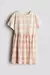 Vestido H&M rombos