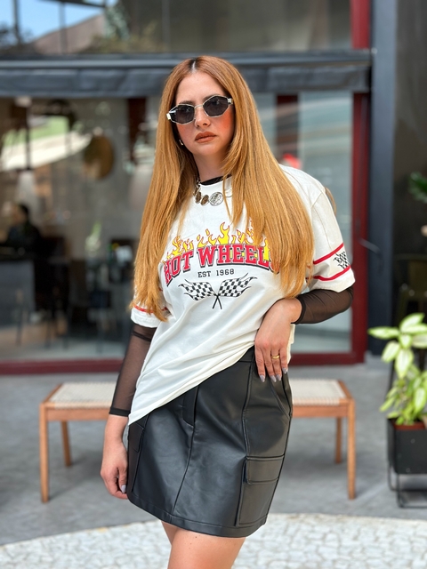 Saia Curta Courino Abigail - comprar online