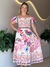 Vestido Midi Estampado Albertina