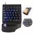 Teclado Gamer Single Hand Led 35 teclas Knup Antighosting Kp-tm006 na internet