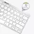 Teclado Mini Sem Fio Wireless Bluetooth Português Hrebos IF-750 Branco - loja online