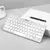 Imagem do Teclado Mini Sem Fio Wireless Bluetooth Português Hrebos IF-750 Branco