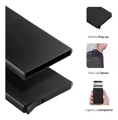 Wallet de aluminio 2 x 1 - comprar online