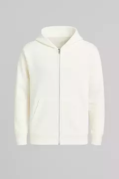 Campera Rústica Unisex – Color Blanco Básico Invierno 2025 - comprar online