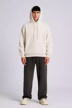 Pantalón Oversize Hombre Algodón Rústico Urbano Gris en internet