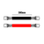 2 Cabo Jumper Com 30 Cm 16 Mm2 Para Bateria Estacionaria At - comprar online