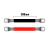 2 Cabo Jumper Com 30 Cm 16 Mm2 Para Bateria Estacionaria At - comprar online