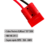 Cabo para Bateria Externa Nobreak 12V SMS-TS Shara-NHS-Enermax - Volga Line