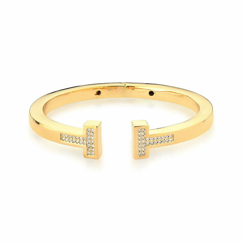 BRACELETE ZIRCONIA ABERTURA FRONTAL - comprar online