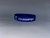 Pulseira Silicone Chamfer Azul