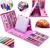 Set Arte Infantil Dibujo Pintura Valija Profesional X 208 + atril para dibujo