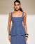 VESTIDO ILLANA AZUL na internet