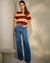 BLUSA SUMMY TRICOT BICOLOR na internet