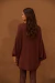 CARDIGAN HELO TRICOT MARROM - comprar online