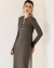 VESTIDO NANCY CINZA CHUMBO - comprar online