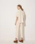 CAMISA POLO ADELE AVEIA - comprar online