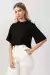 CAMISETA ALICE PRETA - Les Cloches | Loja Oficial