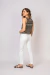 CALÇA SARJA MAITE BRANCA - comprar online