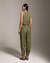 BLUSA LUCINA VERDE MILITAR - comprar online