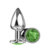 Plug Anal Metal Cromado cores