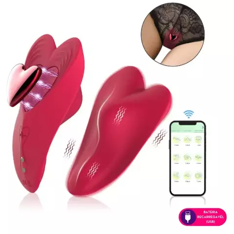 Vibrador de calcinha love por aplicativo